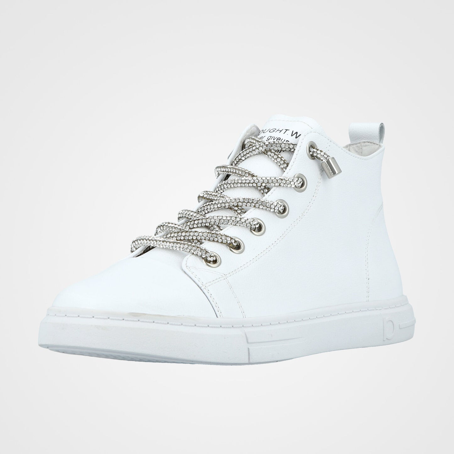 סניקרס גבוהות לנשים 3/4 שרוך יהלומים 232-7237-3