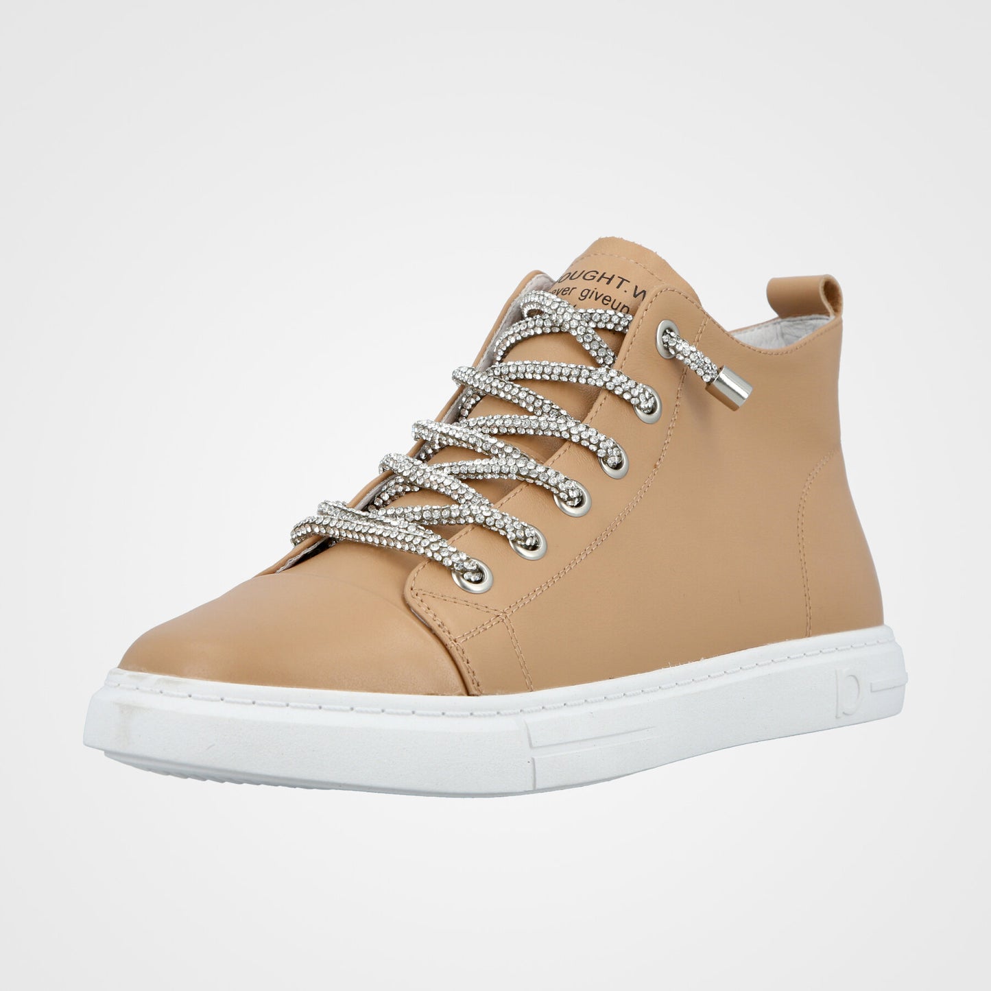 סניקרס גבוהות לנשים 3/4 שרוך יהלומים 232-7237-3