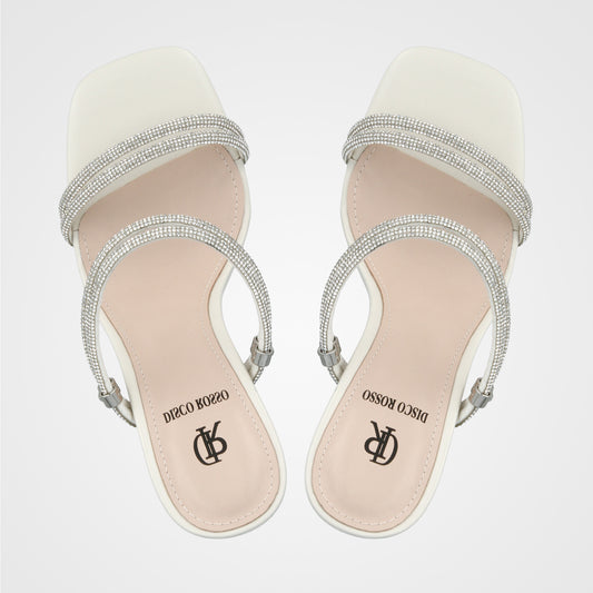 כפכף כלה 4 פסים יהלומים - 241-220-6