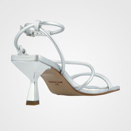 סנדל כלה רצועות אלכסון - 231-60001