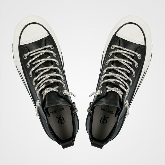 סניקרס גבוהות לנשים 3/4 שרוך יהלומים - 232-177-36