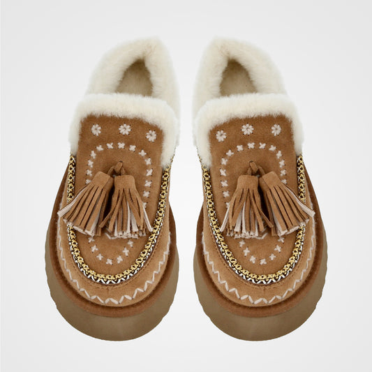 כפכף פונפון פרווה - 242-077-2