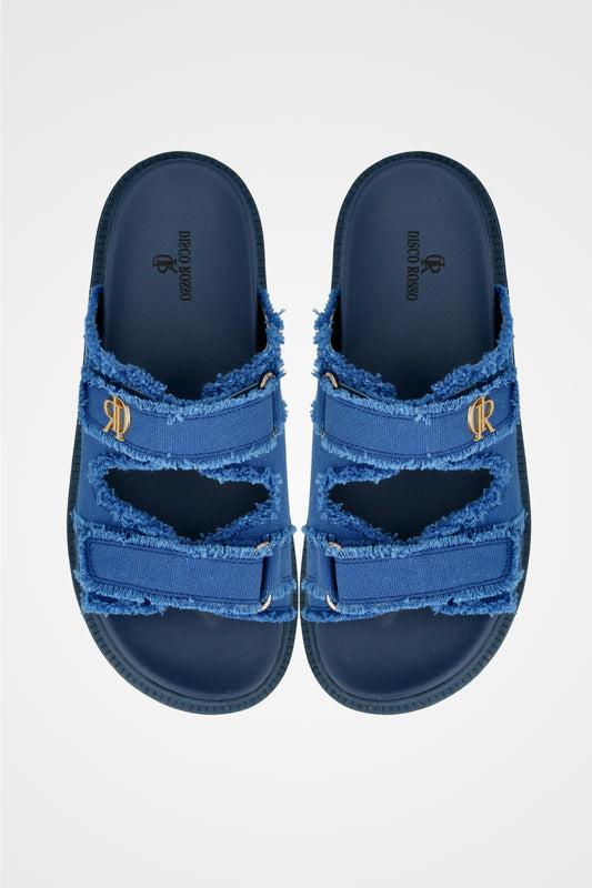 כפכף קנבס 2 סקוטשים אנטומי - 251-1165-2