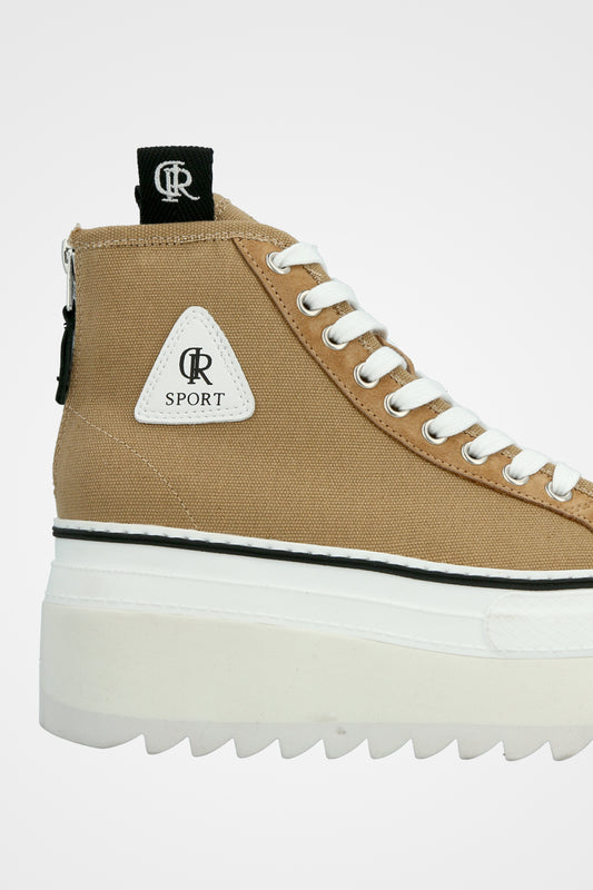 סניקרס פלטפורמה פס צד - 242-2021-7