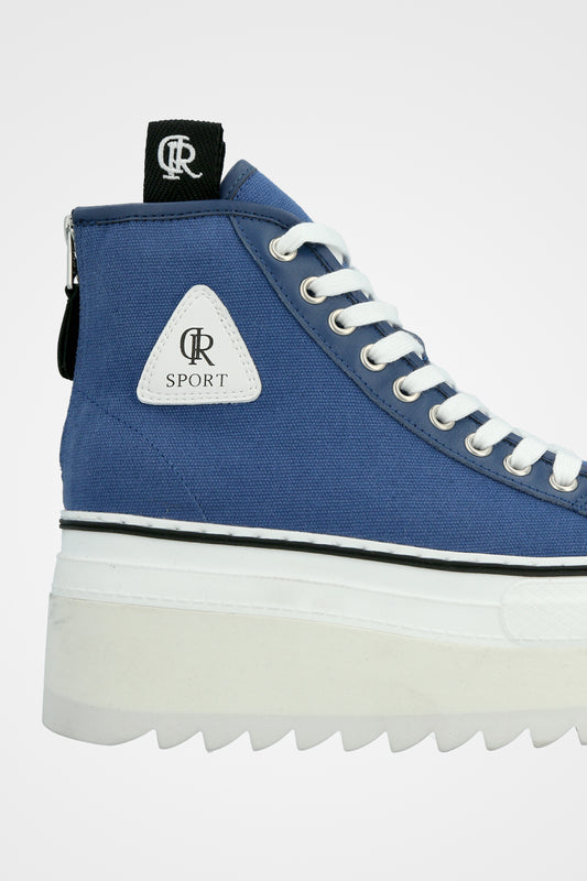 סניקרס פלטפורמה פס צד - 242-2021-7