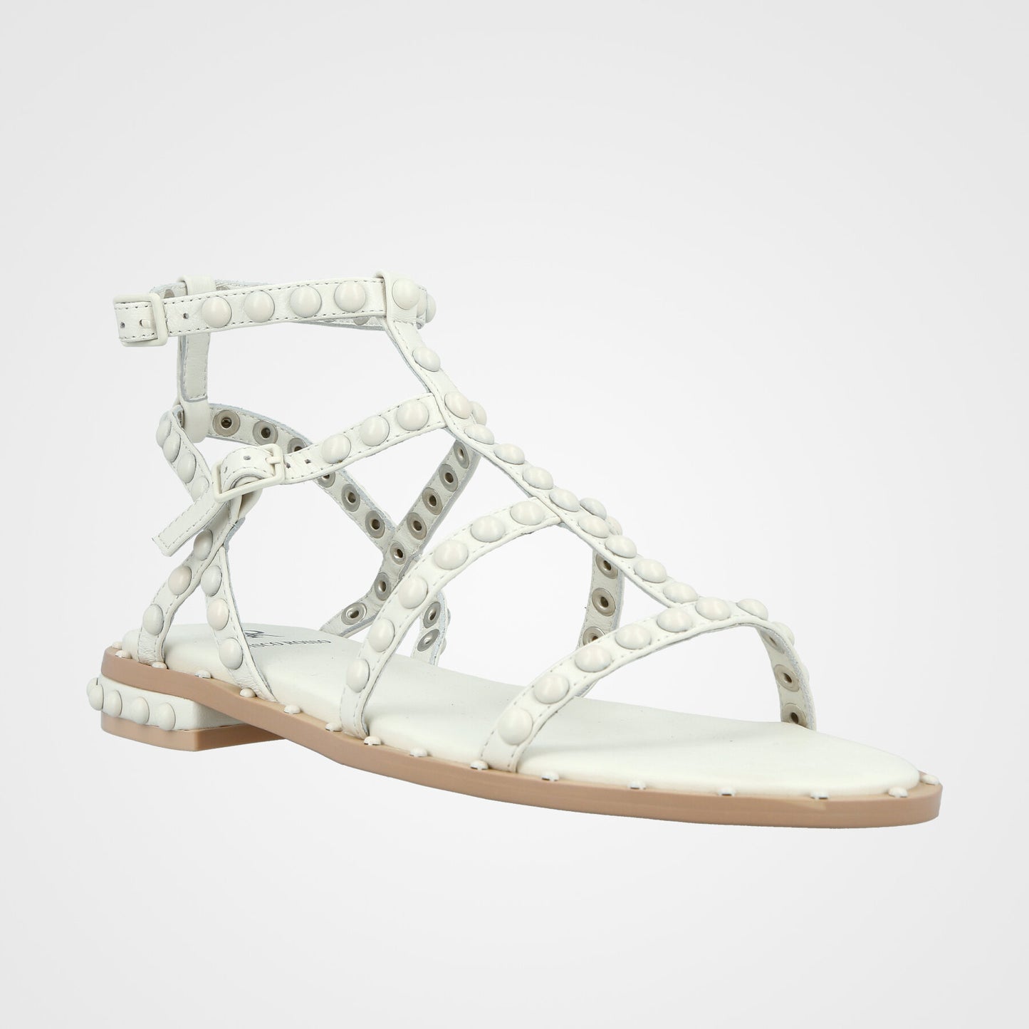 סנדל רצועות ניטים קרסול - 241-2290-1