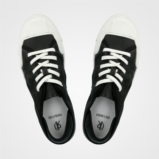 סניקרס שחורות לנשים שרוך כפפה - 241-2319-1