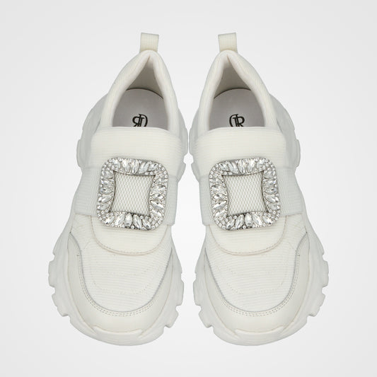 סניקרס אבזם ריבוע יהלומים - 242-210-98