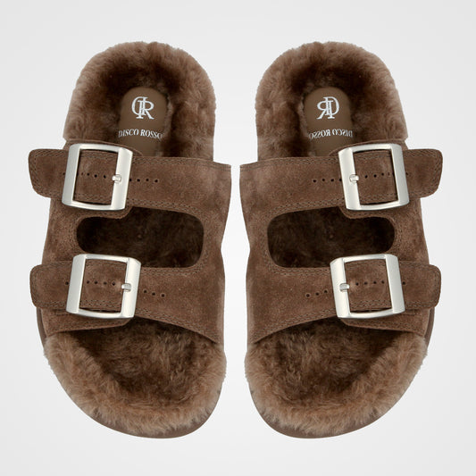 כפכף פרווה 2 רצועות - 242-605-19