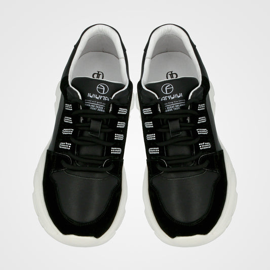 סניקרס לולאות יהלומים - 242-6701-3