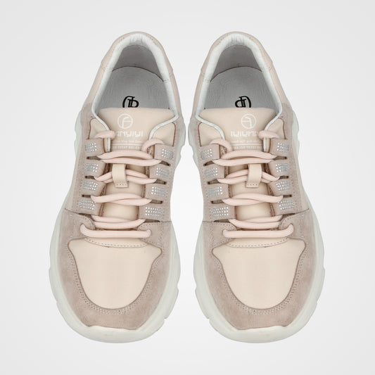 סניקרס לולאות יהלומים - 242-6701-3