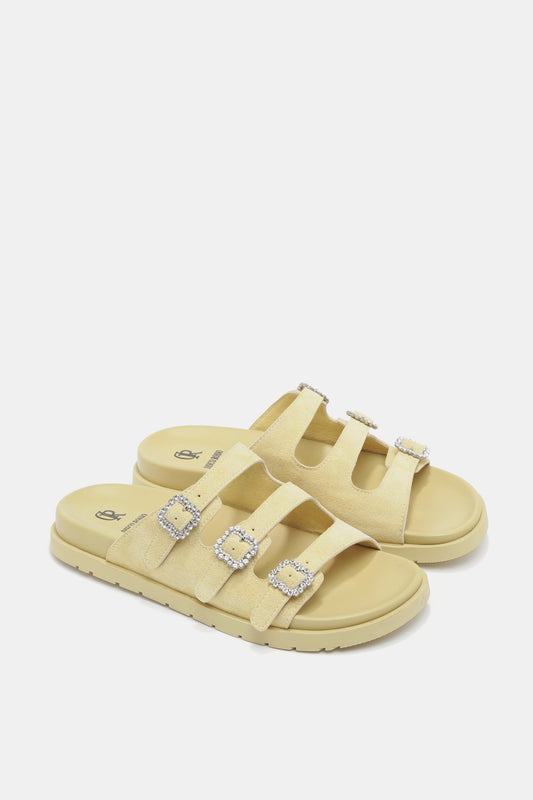 כפכף 3 רצועות אבזם אבנים 261-8379-5