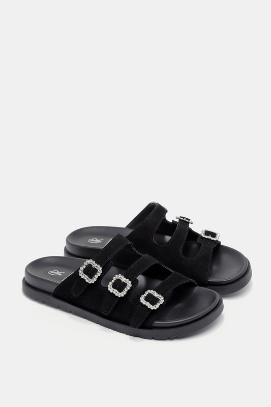 כפכף 3 רצועות אבזם אבנים 261-8379-5