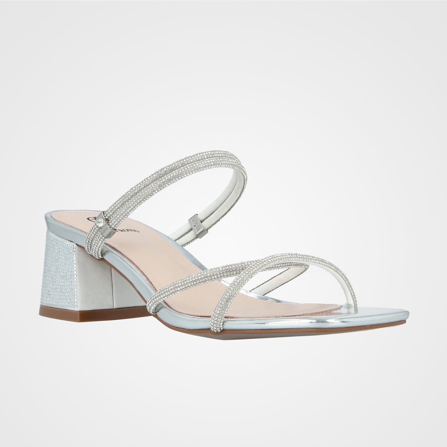 סנדל כלה 4 רצועות אבנים - 231-2321-2