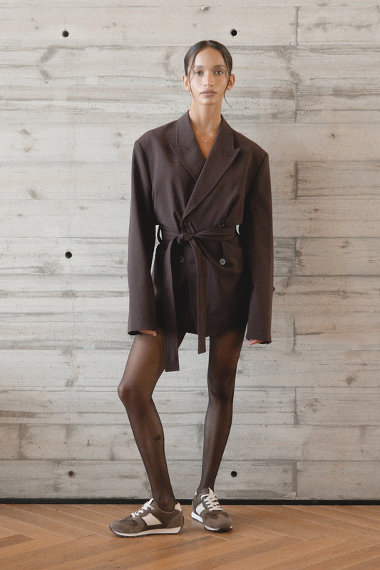 סניקרס שרוך פס צד 252-3211-5