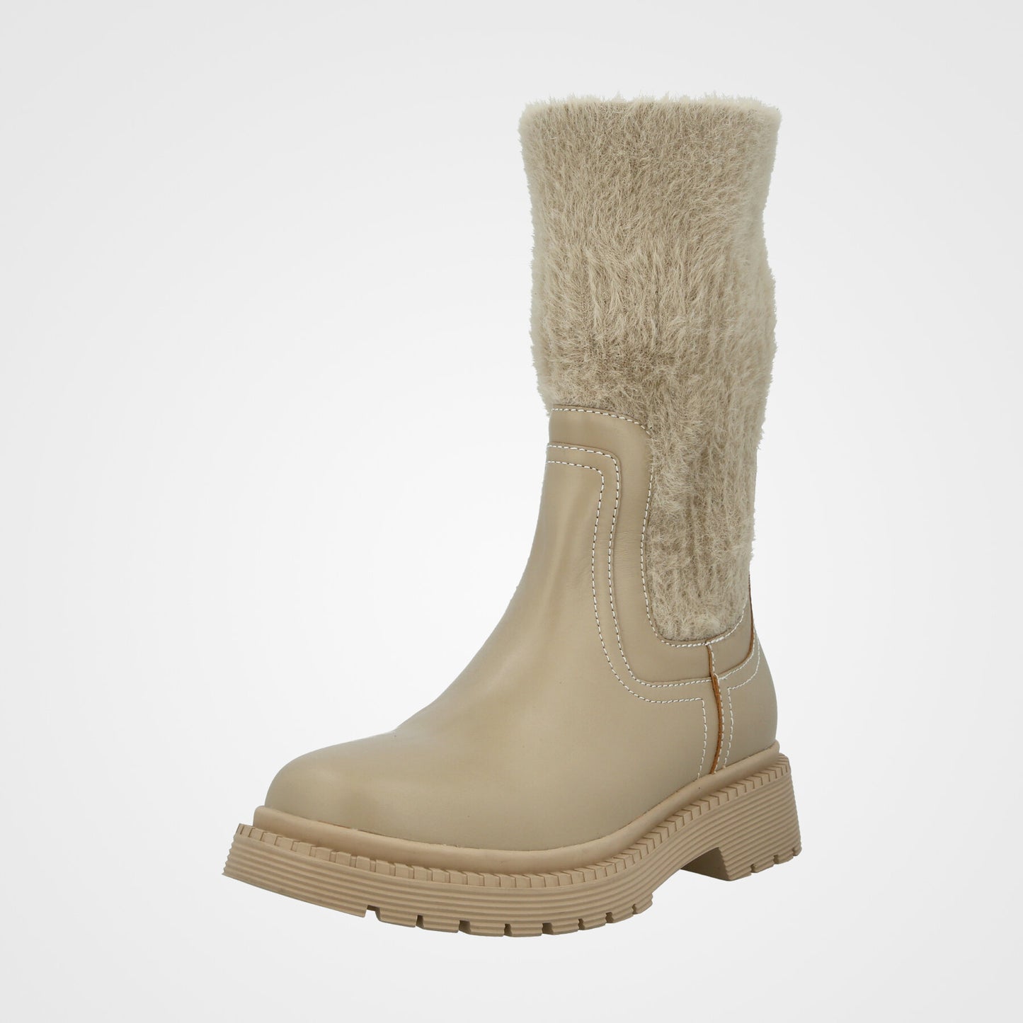 מגפון שילוב גרב צמר - 242-813-2