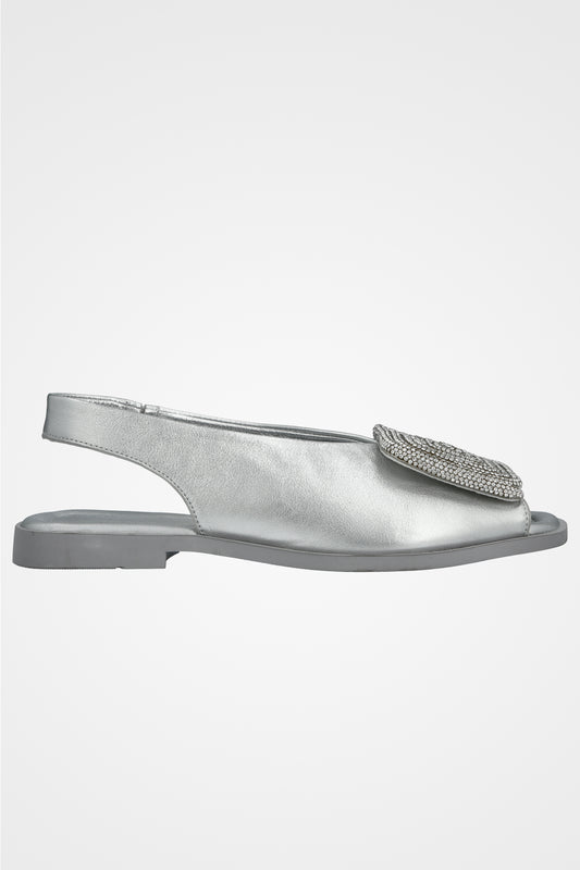 סנדל אבזם מרובע יהלומים 251-50395-6