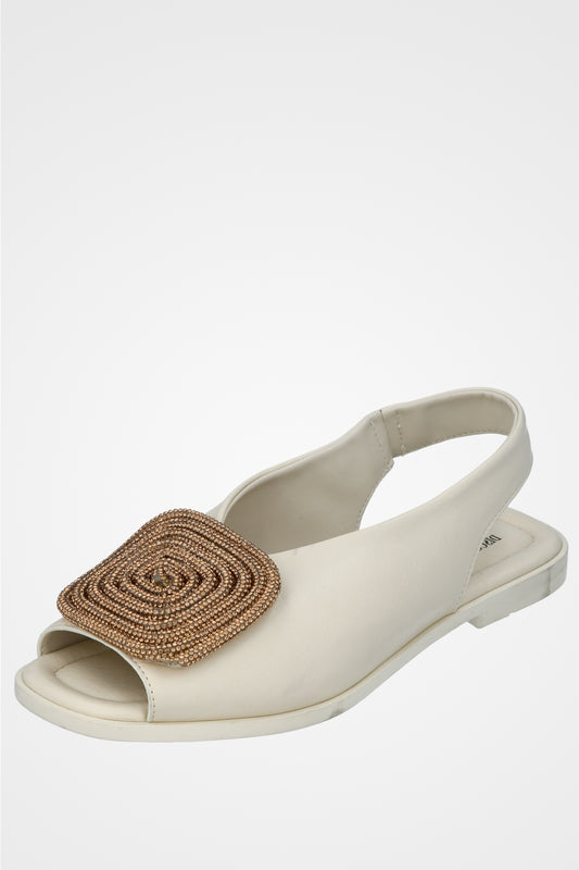 סנדל אבזם מרובע יהלומים 251-50395-6