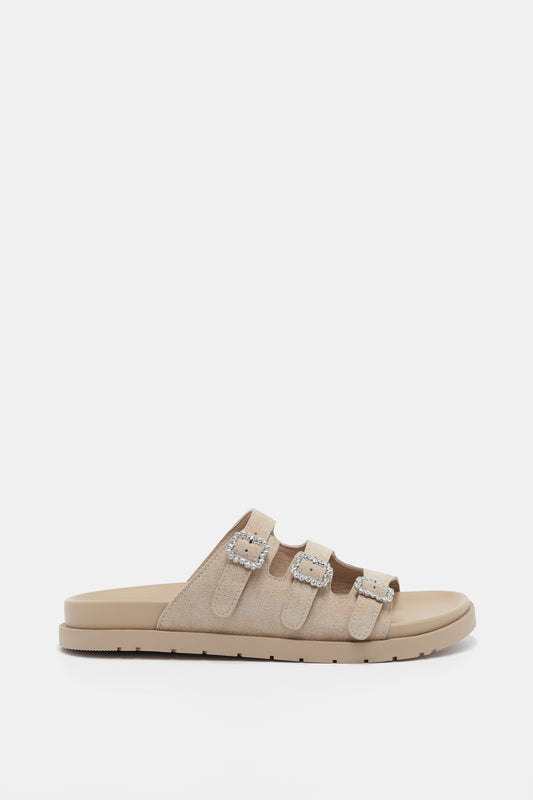 כפכף 3 רצועות אבזם אבנים 261-8379-5