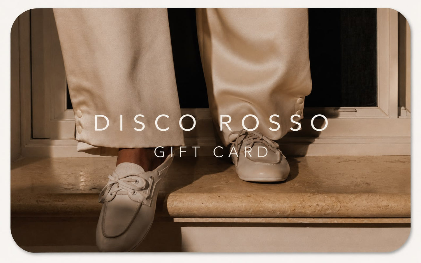 DISCO ROSSO gift card